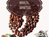 Кофе в зёрнах “Brazil Santos” (100гр.)